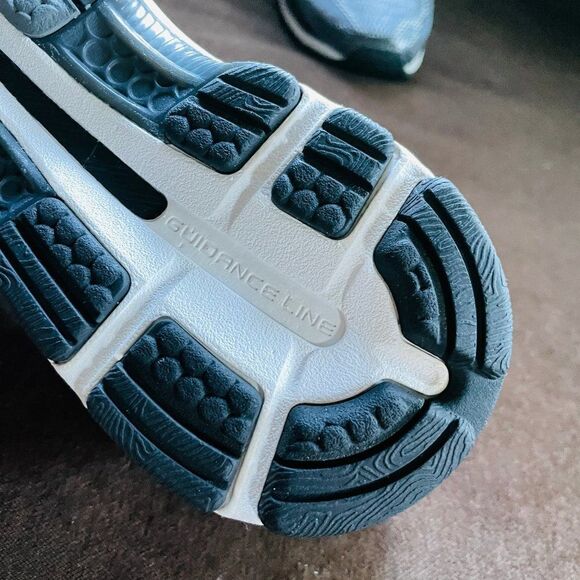 NEW ASICS GEL NIMBUS 20 Black Anthracite Dark Grey Womens 8.5 Mens 7 US 40 EUR - Picture 6 of 8